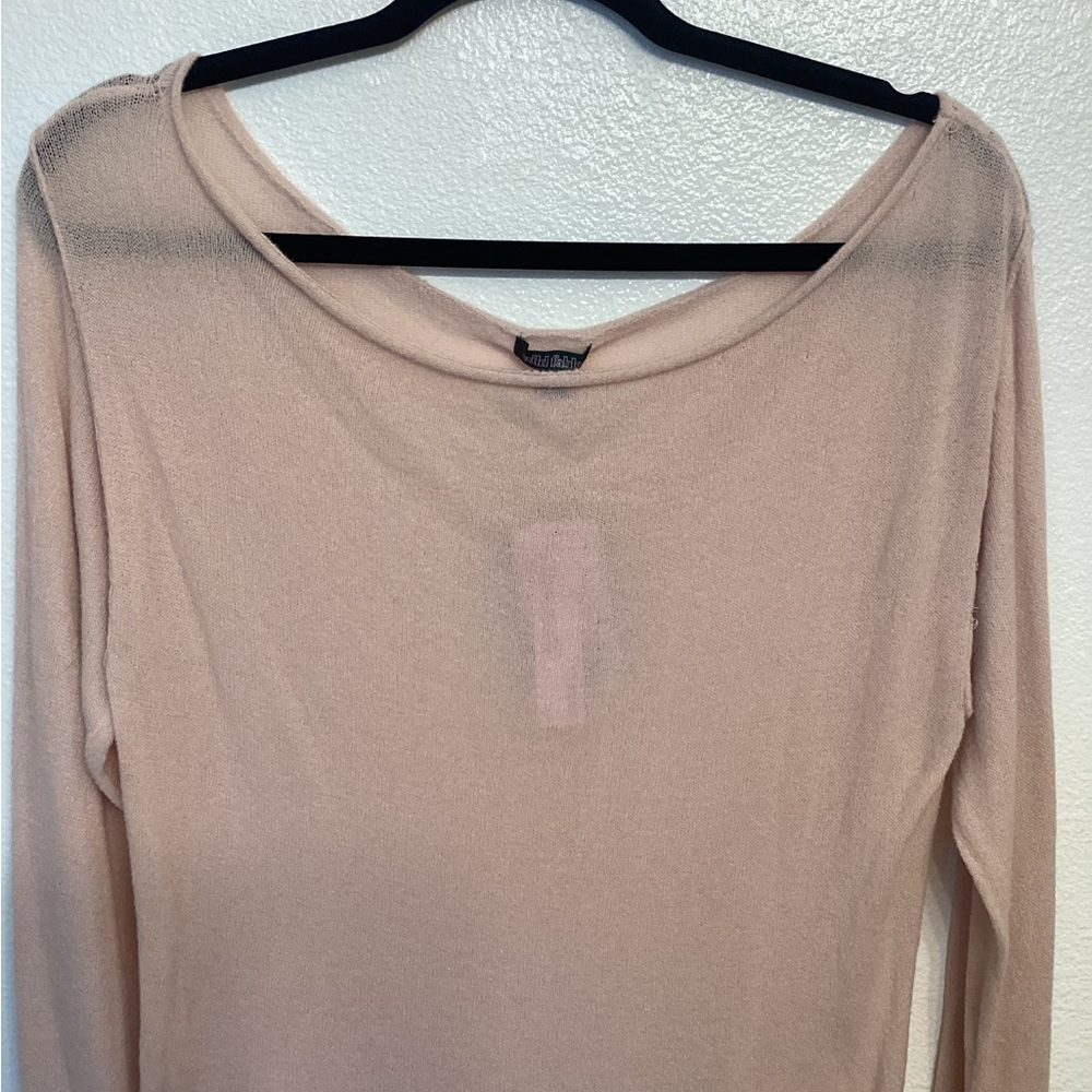 Wild Fable Soft Pink Long Sleeve Top - Picture 2 of 11